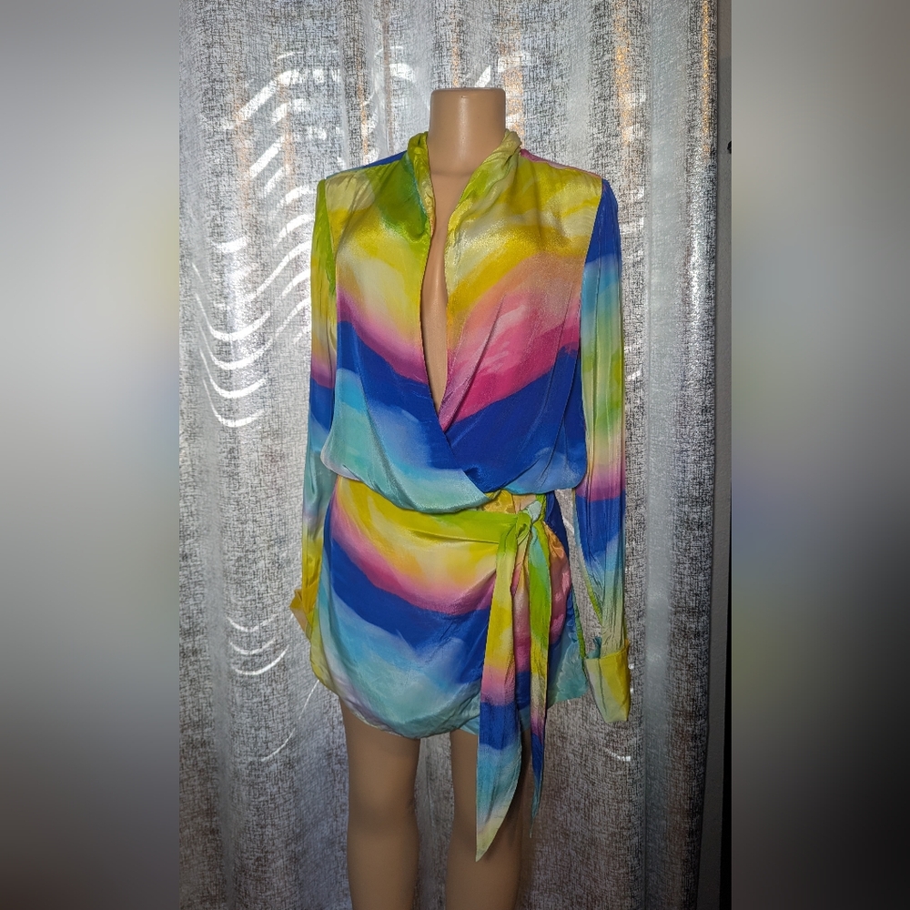 Rococo Sand Multicolor Wrap Shorts - image 8